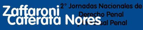 Segundas Jornadas Nacionales de Derecho Penal y Procesal Penal en Córdoba.